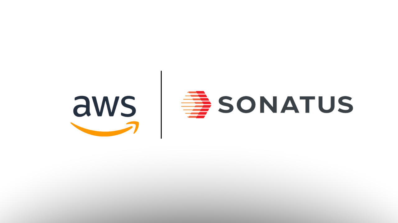 AWS and Sonatus logos